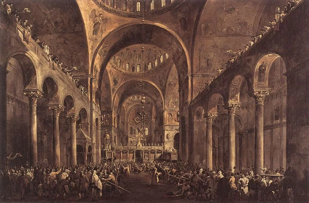 Interno della Basilica di San Marco - Royal Museums of Fine Arts of Belgium
